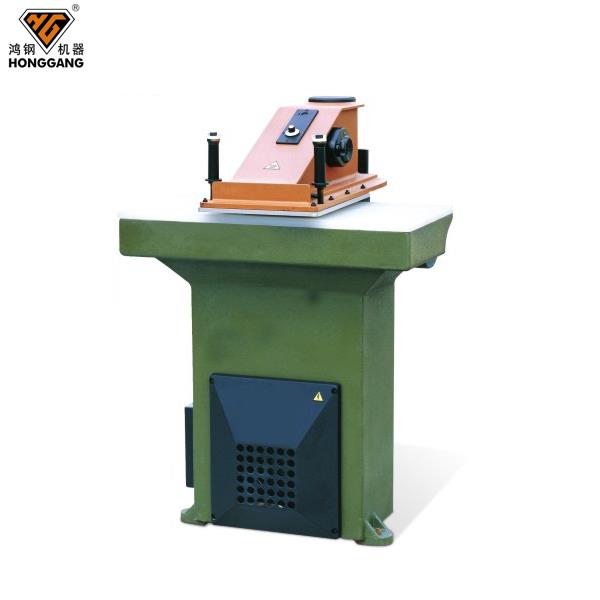 swing-arm-leather-hydraulic-cutting-machine